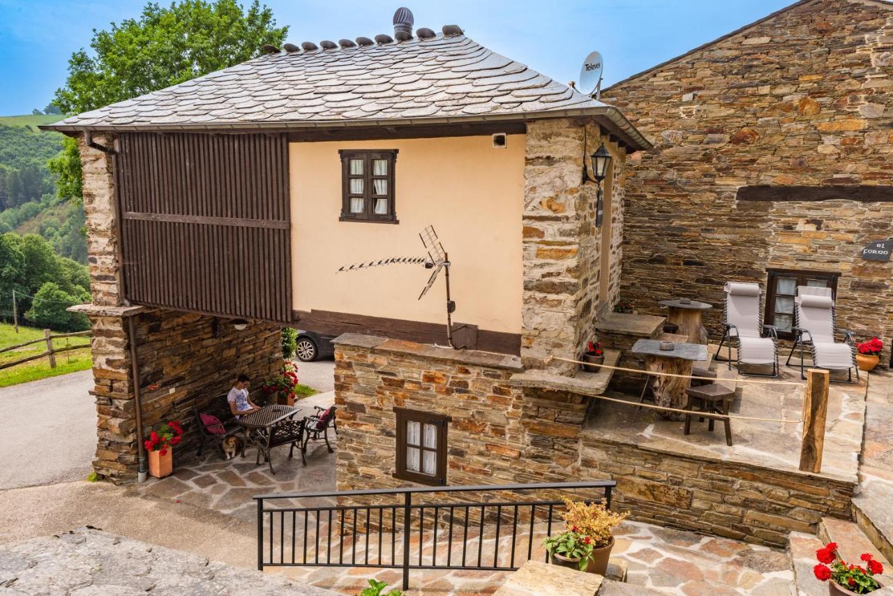 Apartamentos Rurales Casa Riveras Santa Eulalia de Oscos Kültér fotó